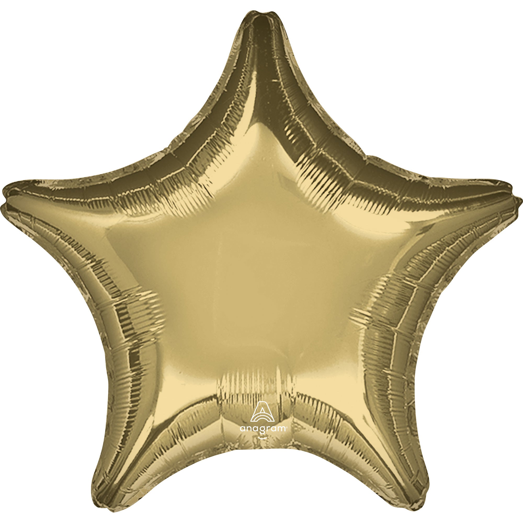 45cm Standard Star XL White Gold Balloon for Birthday Party Decorations, Wedding Events, Baby Showers & Holiday Celebrations