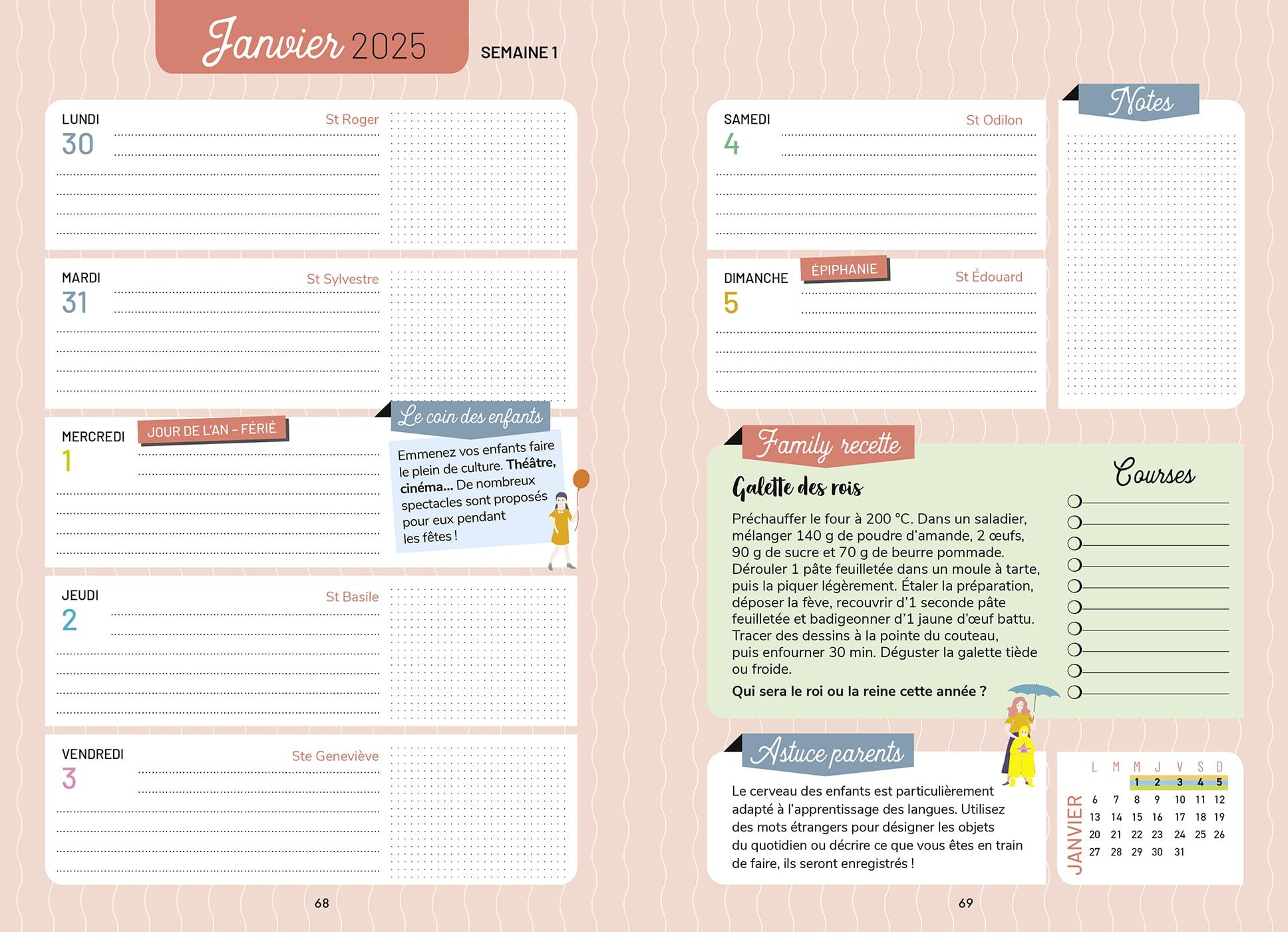 Family Organizer Planner 2025 - 16-Month Weekly & Monthly Calendar (September 2024 - December 2025) | Perfect for Busy Parents, Work-Life Balance & Home Management