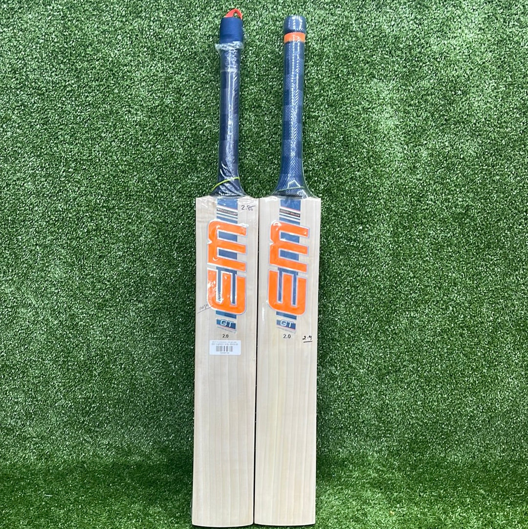 EM GT 2.0 Limited Edition English Willow Cricket Bat - Professional Grade for Matches & Training | Perfect for Club Players & Tournament Use