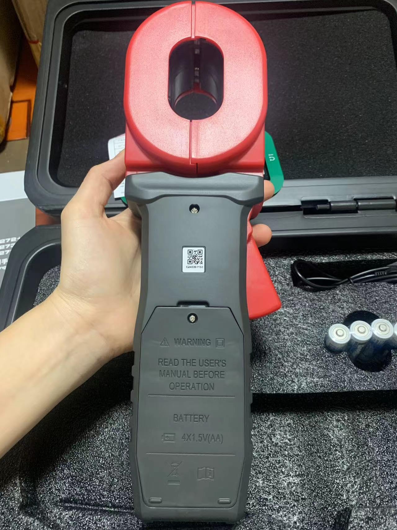 NI-T UT275/UT276A+/UT278A+ Digital Clamp Meter - Earth Ground Resistance Tester with Auto Range, Leakage Current Detection, Data Storage & Alarm Function | Perfect for Electricians, HVAC Technicians & Industrial Maintenance