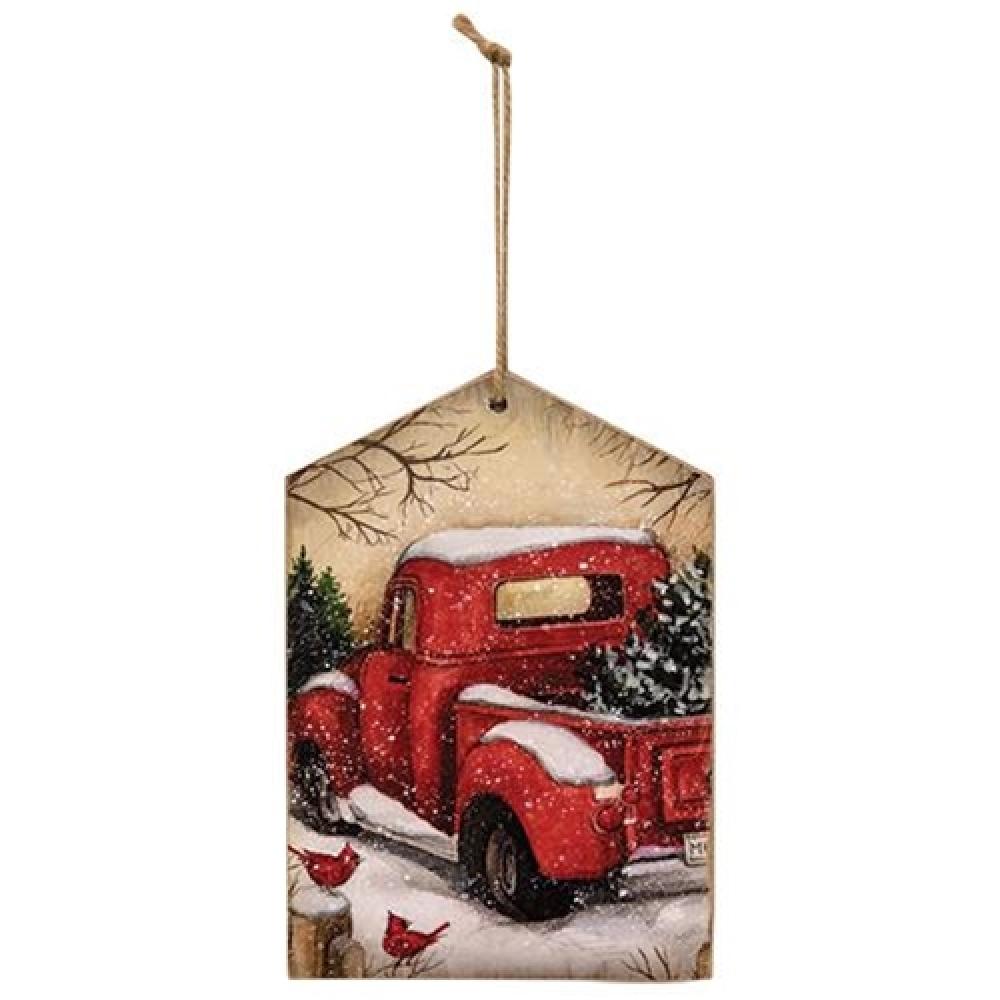 Red Truck Car Keychain - Durable Metal Key Ring Holder for Keys, Gift for Truck Lovers & Auto Enthusiasts - Perfect for Everyday Use, Road Trips & Vehicle Accessories
