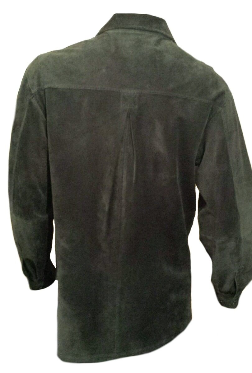 Classyak Men's Fashion Cow-Suede Leather Jacket - Black Genuine Leather Coat for Winter, Fall & Spring | Stylish Outerwear for Casual Wear, Dating & Night Out