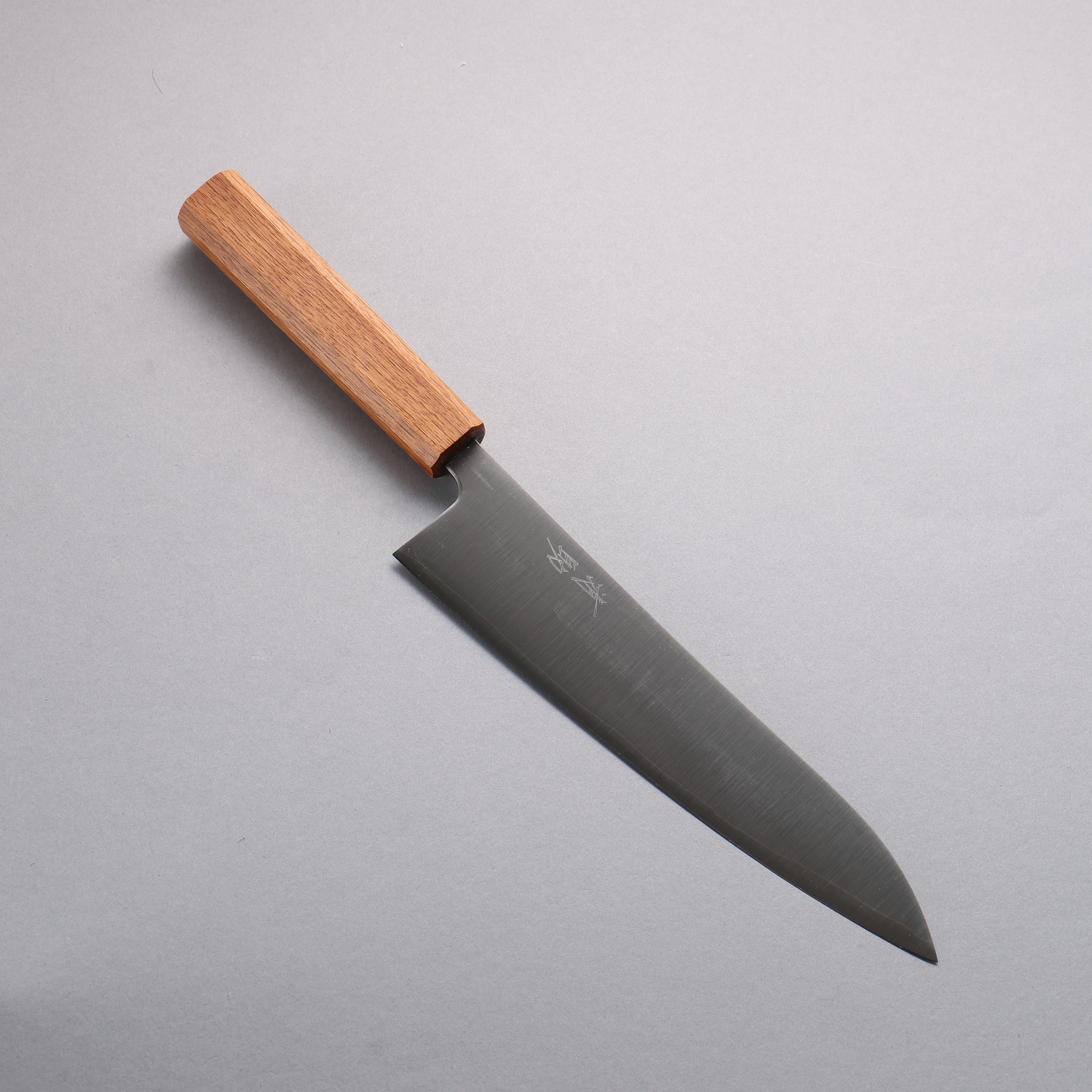 Premium Seisuke Silver Steel No.3 Gyuto Chef Knife 210mm - Japanese Migaki Polish Finish with White Oak Handle - Perfect for Sushi, Meat Slicing & Professional Kitchen Use
