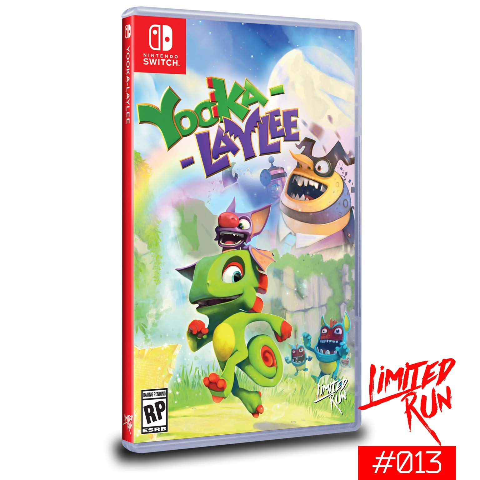 Yooka Laylee for Nintendo Switch - Limited Run Games Exclusive Cover Edition | Fun Platformer Game for Kids & Adults | Perfect for Family Game Nights & Solo Adventures