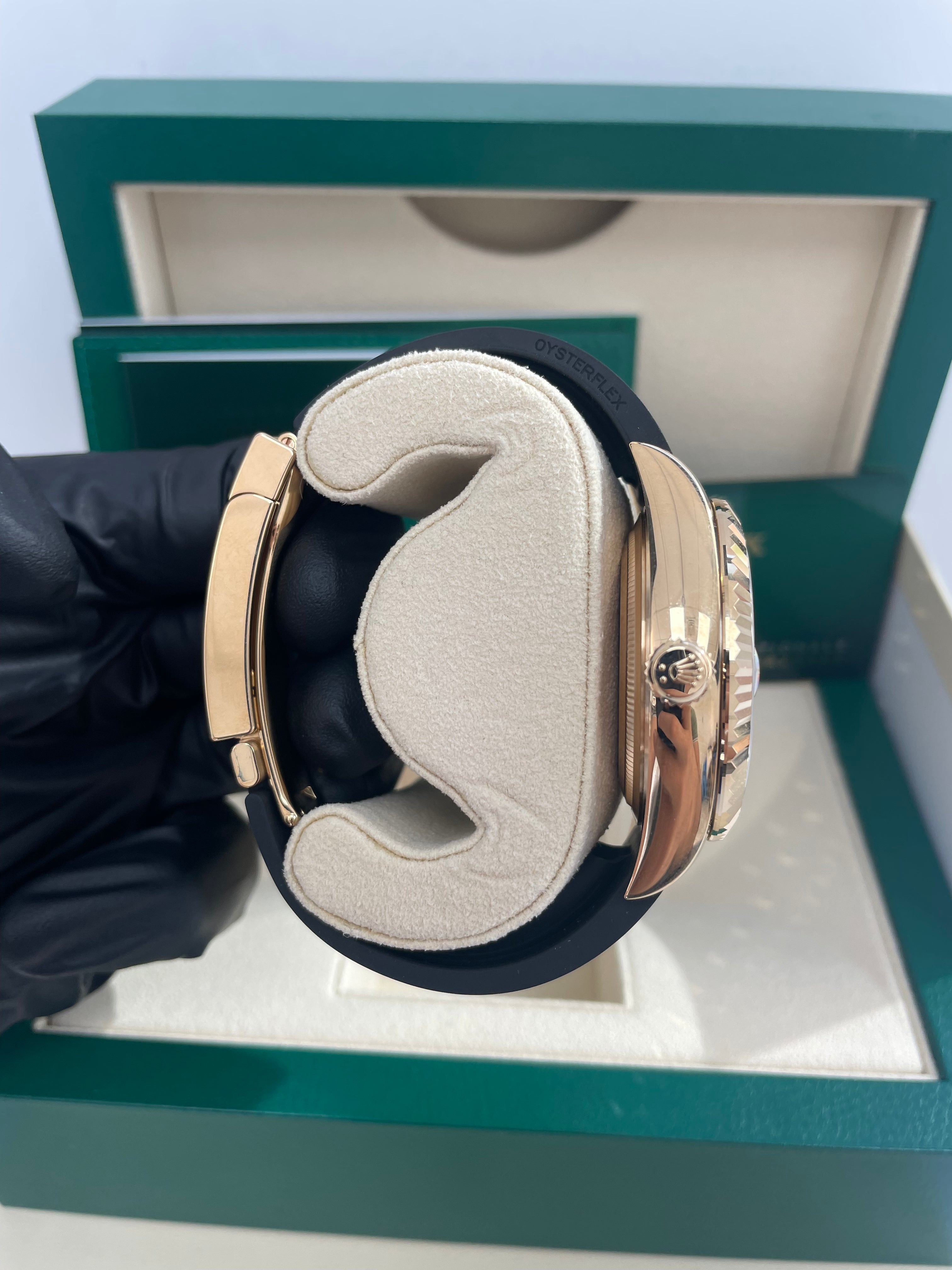Rolex Sky-Dweller 326238 - 18K Yellow Gold Watch with White Index Dial & Oysterflex Bracelet | Luxury Men's Timepiece for Business, Travel & Special Occasions