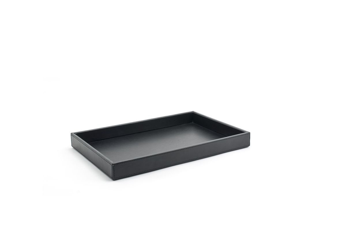 FOH London Serving Tray Set - 15 x 10 Inches, 4-Piece Elegant Decorative Trays for Dining, Kitchen, or Coffee Table Organization | Perfect for Entertaining, Home Decor, and Gift Giving