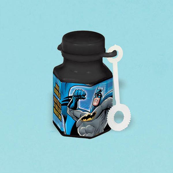 Batman Mini Bubbles - Fun Bubble Blowing Toys for Kids, Party Favors & Outdoor Play | DC Comics Superhero Gift for Boys & Girls