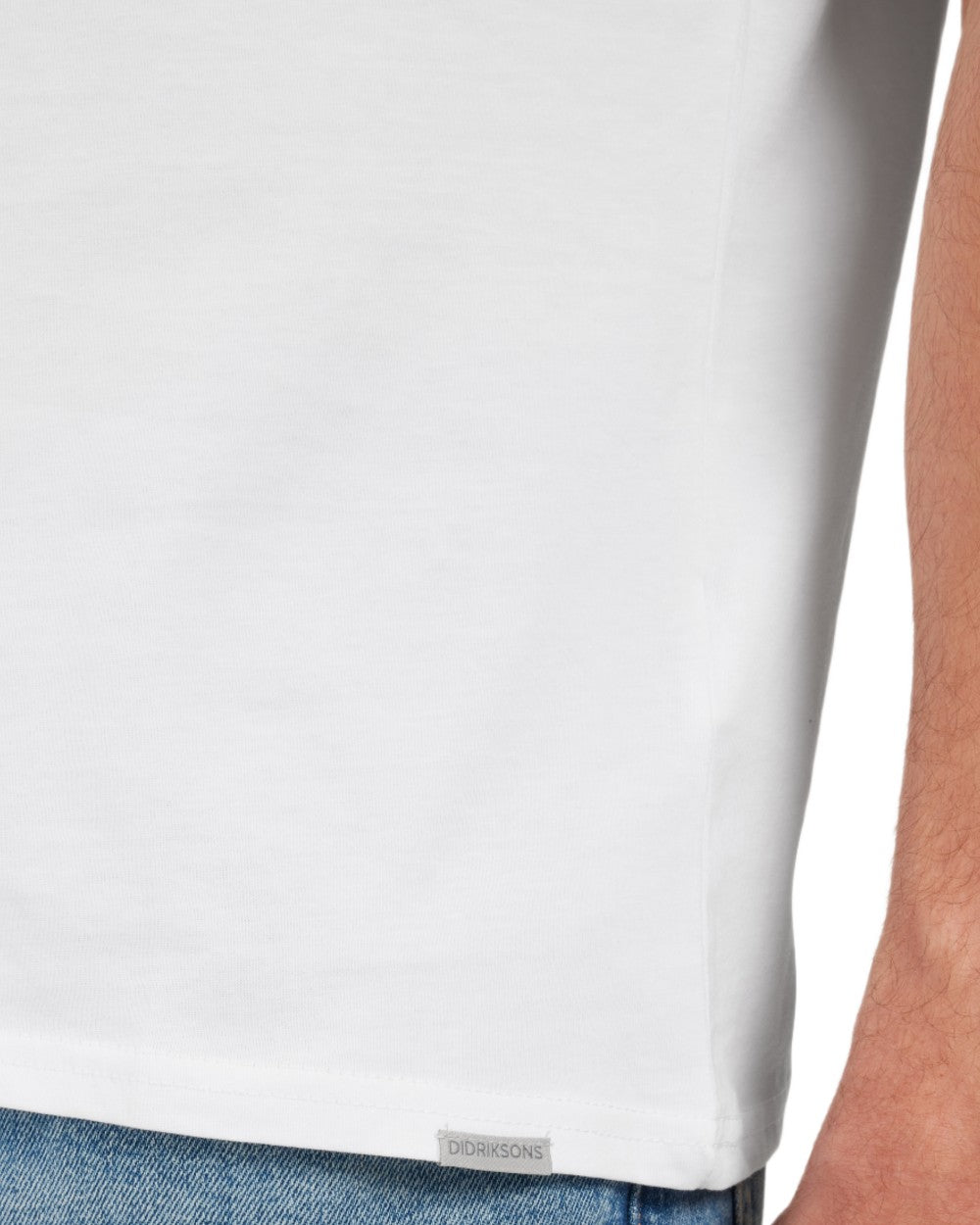 Didriksons Men's Harald T-Shirt - Comfortable Cotton Casual Tee for Everyday Wear | Perfect for Outdoor Activities, Travel & Relaxation