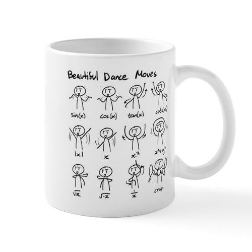 White - Beautiful (Math) Dance Moves Mug