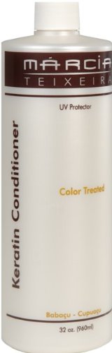 Marcia Teixeira Brazilian Keratin Treatment Conditioner - Color Safe, Sulfate Free, Paraben Free for Damaged Hair | Deep Hydration & Repair for Smooth, Shiny Hair | Perfect for Salon-Quality Keratin Treated Hair at Home