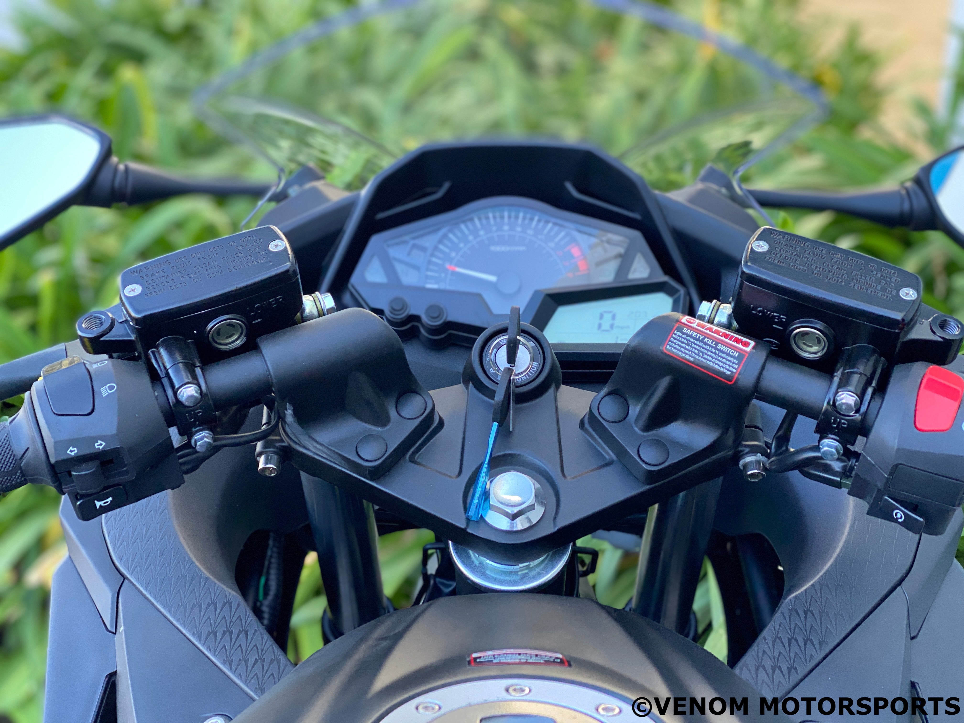 Venom X22GT 250cc Automatic Motorcycle - Open Box Sale | Perfect for Commuting & Off-Road Adventures