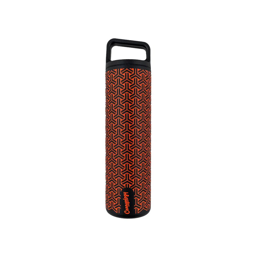 MiiR Carryology x Wide Mouth Water Bottle 20oz (600ml) - Insulated Stainless Steel, Leakproof, Orange - Perfect for Hiking, Camping & Outdoor Adventures