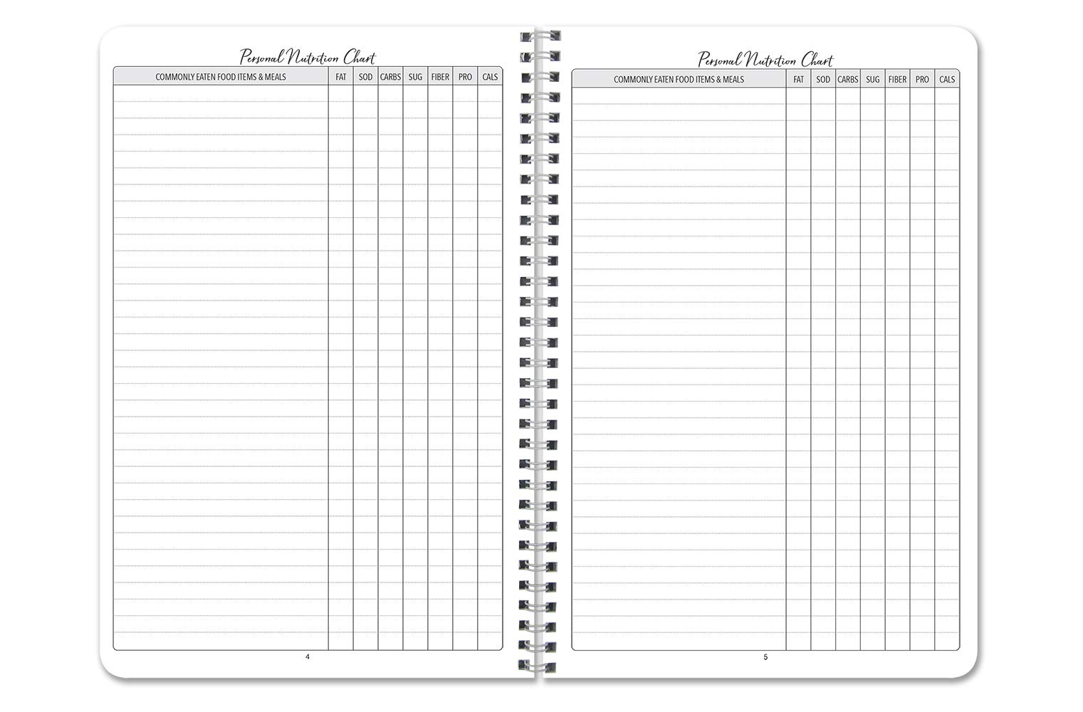 BookFactory Weight Loss Journal & Diet Tracker - 6