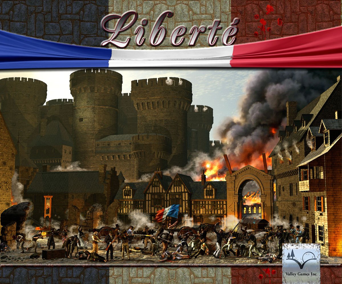 Valley Games Liberte - Strategy Board Game for Adults & Teens | Historical War Theme | Perfect for Family Game Nights & Competitive Play