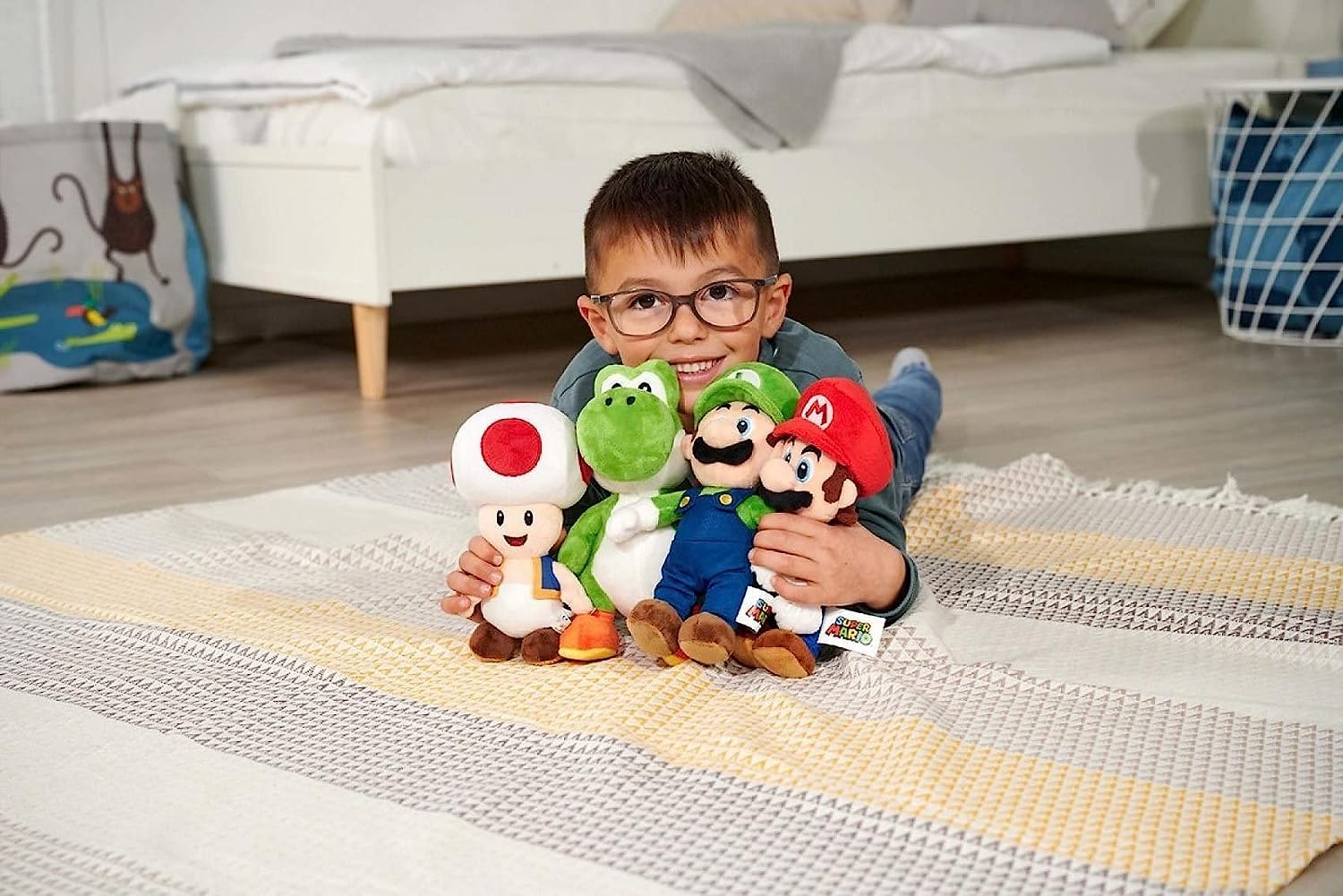 Simba Official Luigi Plush Toy 8