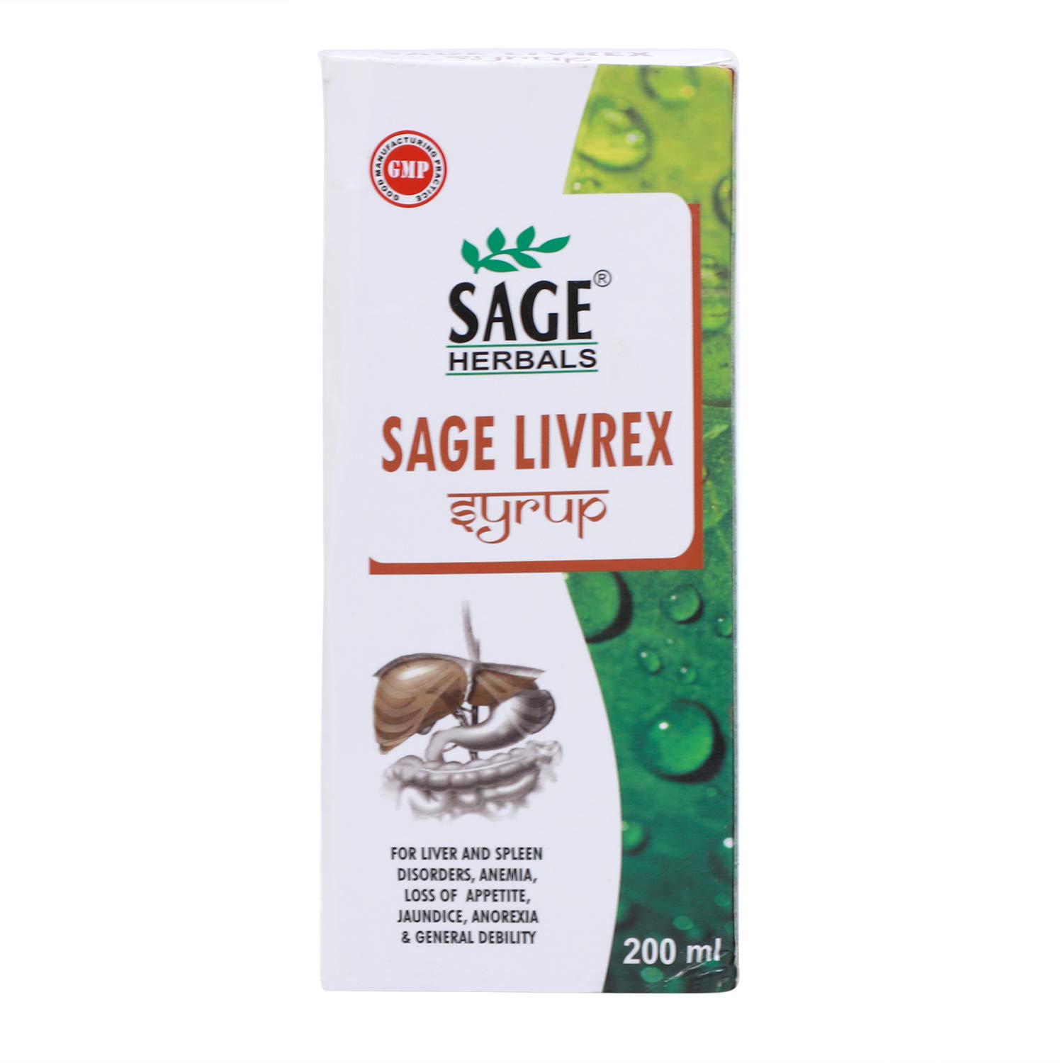 Sage Herbals Livrex Syrup - Natural Liver Detox & Spleen Support with Aloe Vera, Narsar & Kansi | Promotes Liver Health | 100ml (Pack of 3) | Ideal for Daily Liver Care & Detoxification Routines