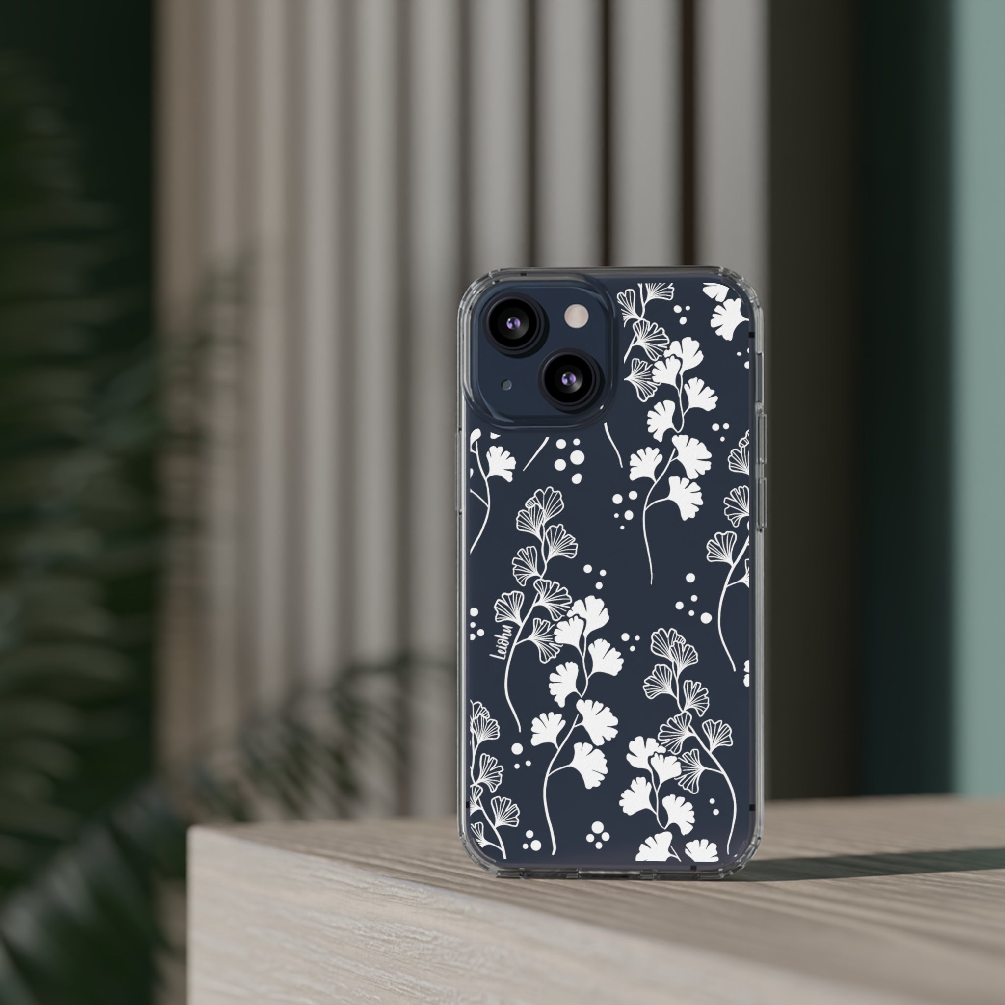 Groovy 'Iwa'iwa Clear Phone Case - Slim Protective Cover for iPhone & Samsung | Trendy Aesthetic Design for Everyday Use & Travel