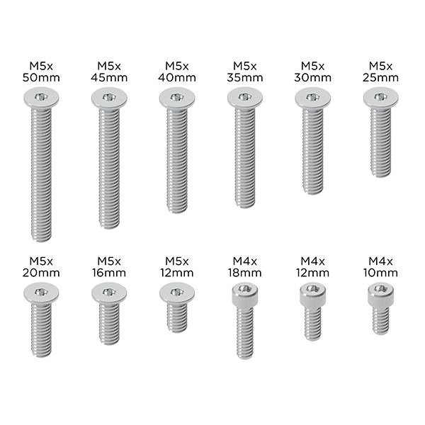 Replacement Screw Set - Durable Stainless Steel Fasteners for Furniture, Electronics & DIY Projects | Perfect for Home Repair, Assembly & Maintenance