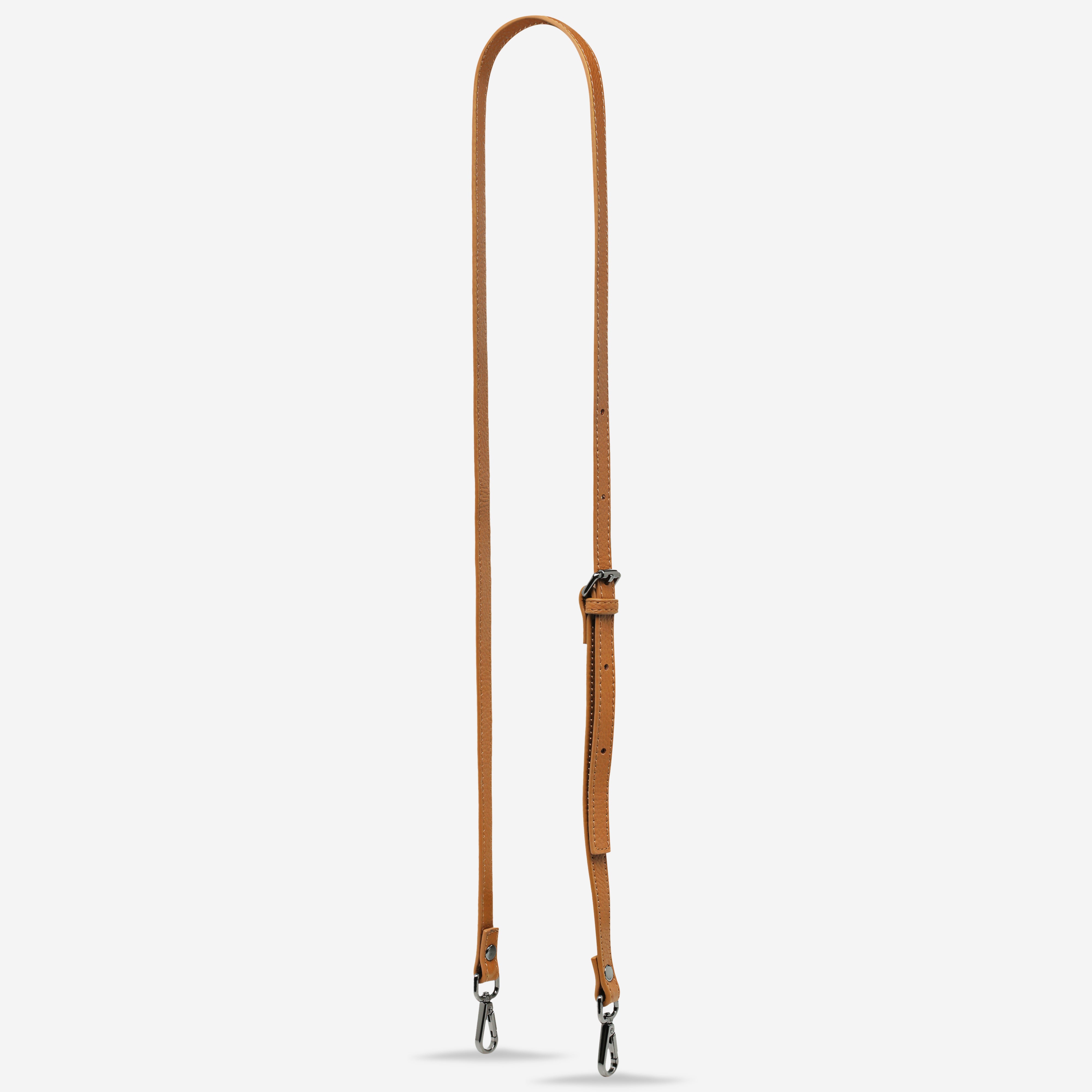 Genuine Leather Thin Strap in Tan - Perfect for Watches, Handbags & DIY Craft Projects