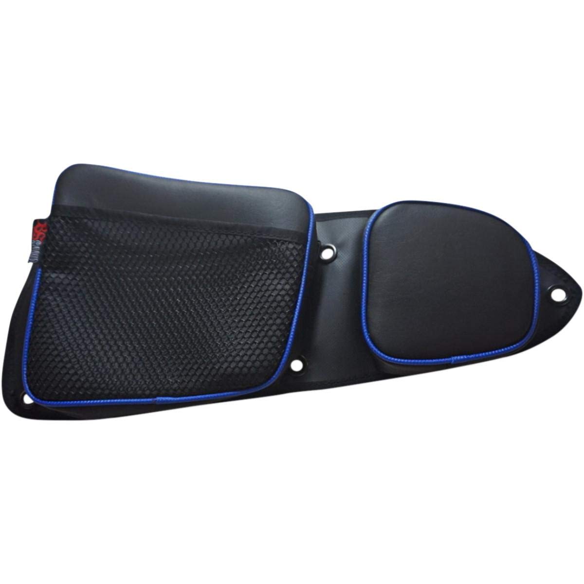 RZRDBFTBU Front Door Bag - Waterproof & Durable Storage Organizer for Car, Truck, SUV - Black & Blue Color - Perfect for Road Trips, Camping & Outdoor Adventures