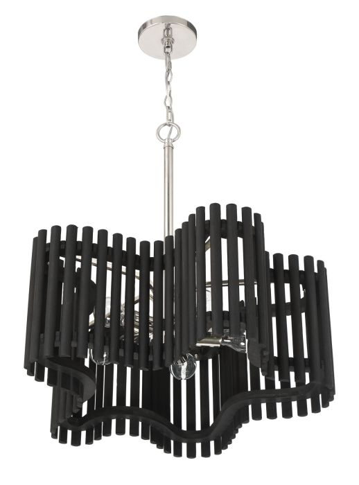 Craftmade Freeform 5-Light Medium Chandelier - Modern Ceiling Lighting Fixture for Dining Room, Bedroom, or Living Room Decor