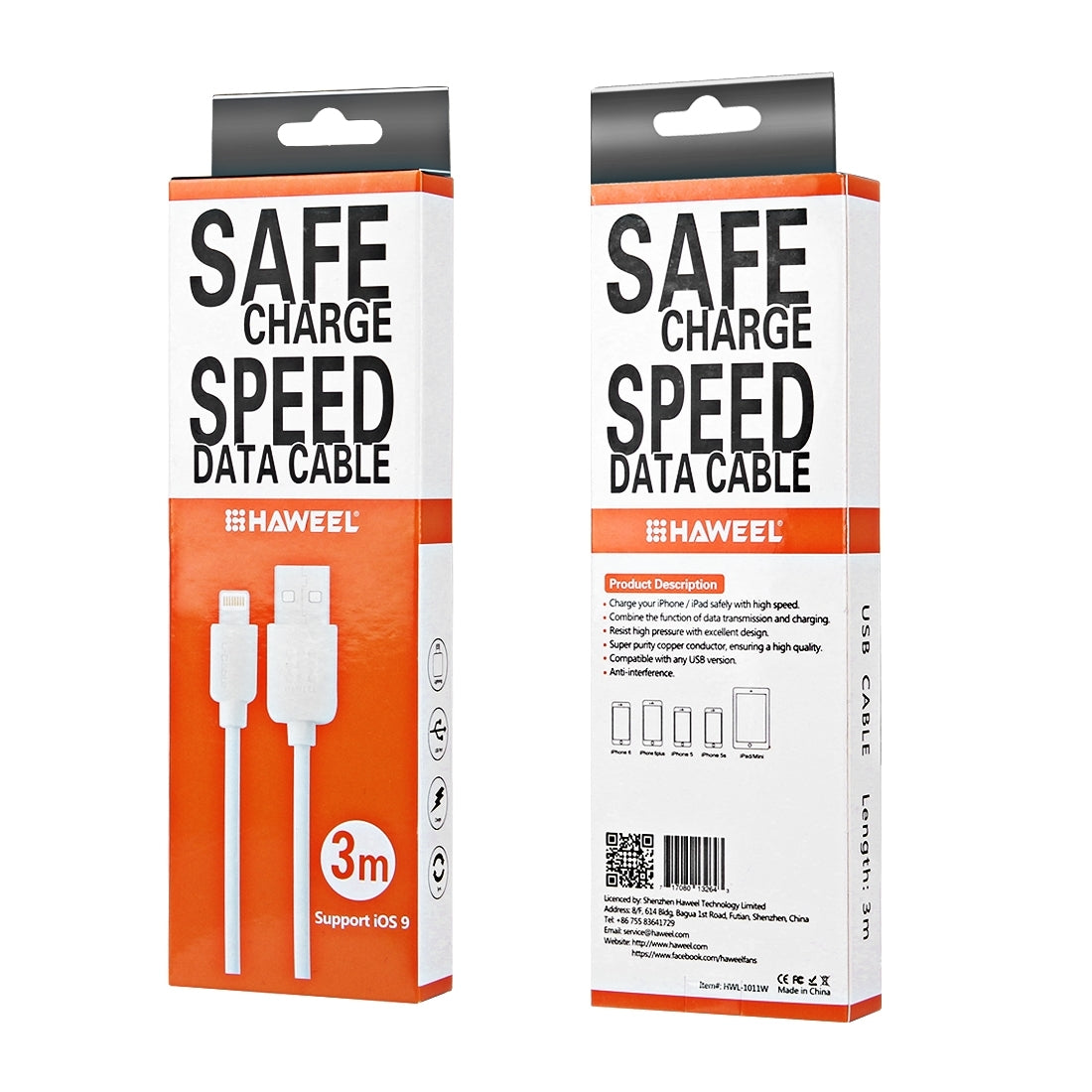 Premium iPhone Charging Cable - Fast Charging & Durable USB Cable for iPhone 13/12/11/X/8/7 - Perfect for Home, Office, and Travel Use