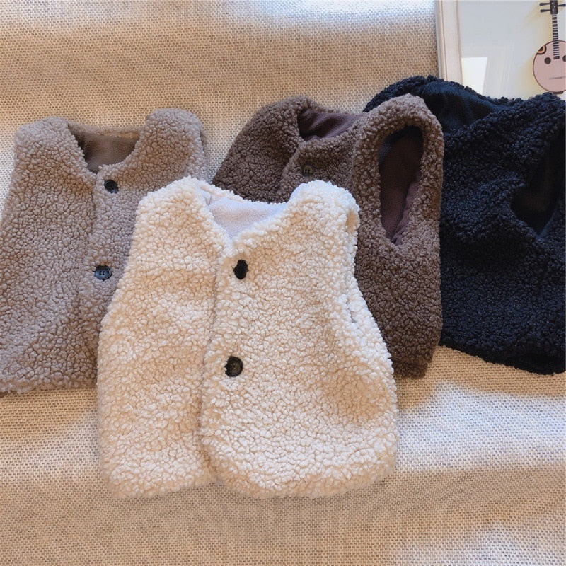 Kids' Warm Fashionable Vest - Cozy Winter Layering for Boys & Girls - Perfect for Outdoor Play, School & Cold Weather