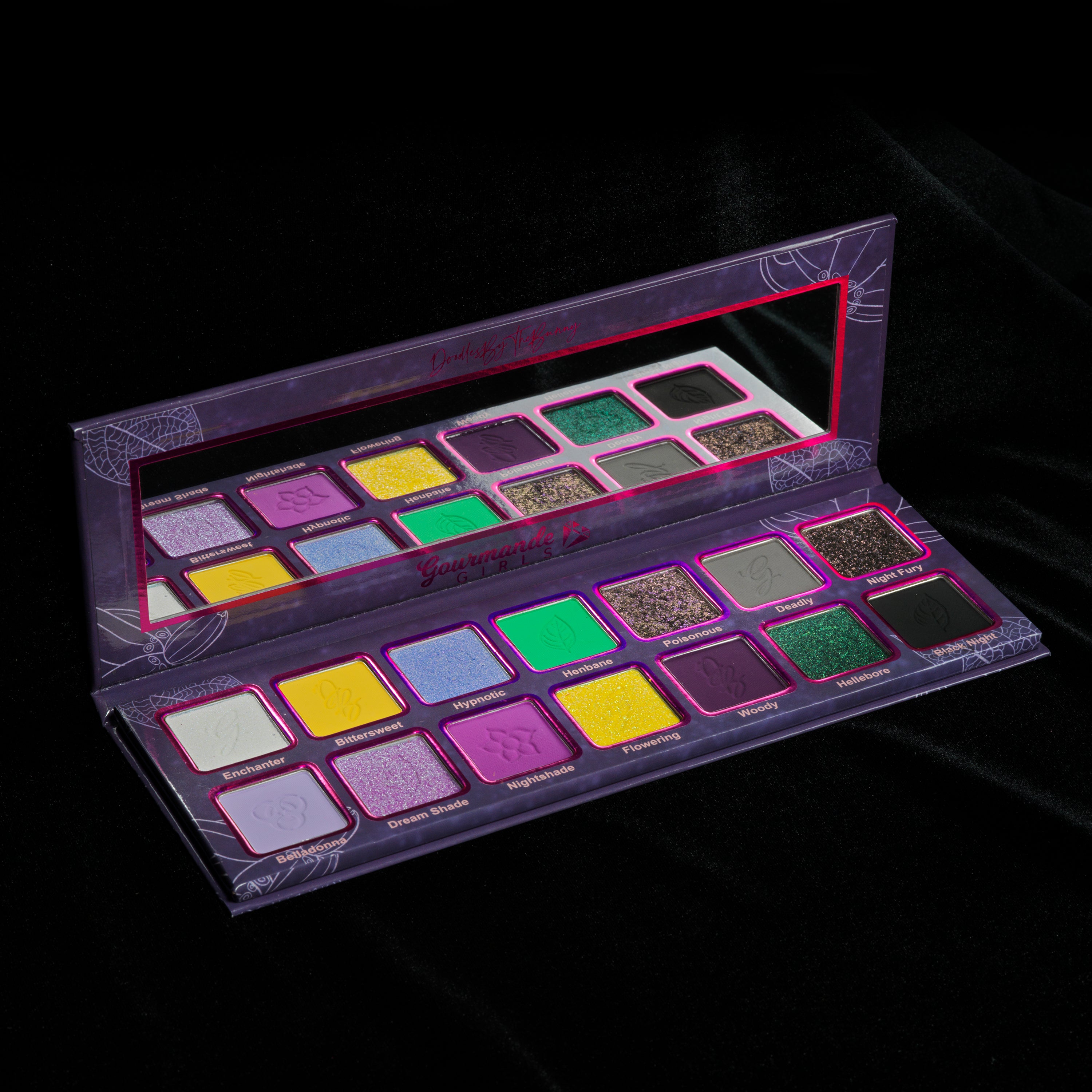 Best Nightshade Eyeshadow Palette - 12 Highly Pigmented Matte & Shimmer Shades for Day & Night Makeup Looks | Perfect for Parties, Weddings & Special Occasions