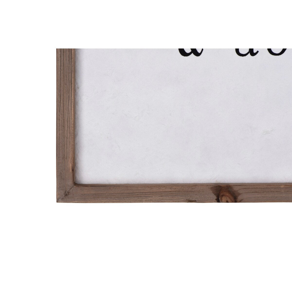 & Above All Else Love Wood Framed Wall Art - Rustic Home Decor for Living Room, Bedroom & Office - Perfect for Farmhouse, Boho & Modern Interior Design