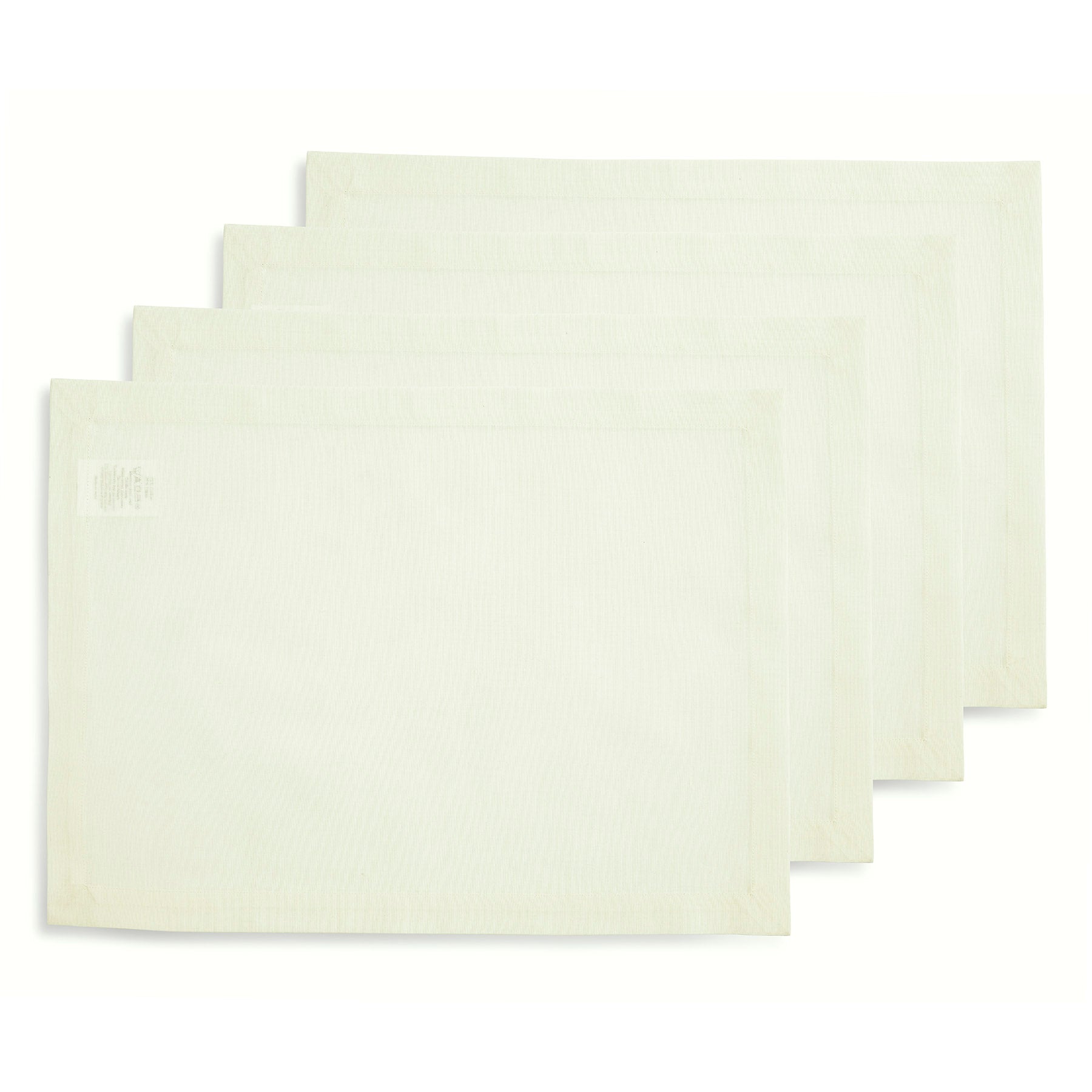 Premium Cotton Linen Placemats Set of 6 - Natural Woven Table Mats for Dining Room Decor - Elegant Place Settings for Dinner Parties & Everyday Use