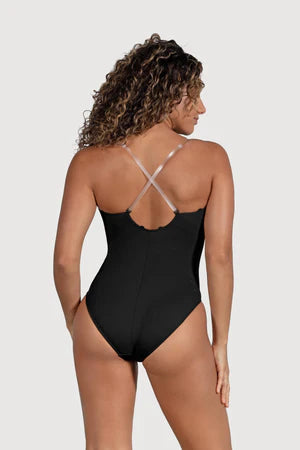B3367 Estrella Women's Sexy Lace Bodysuit - Comfortable Stretchy Shapewear for Date Night & Special Occasions