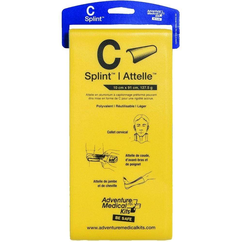 C Splint - Finger Splint for Broken or Jammed Fingers - Adjustable & Comfortable Support for Injury Recovery - Ideal for Sports, Work & Daily Activities