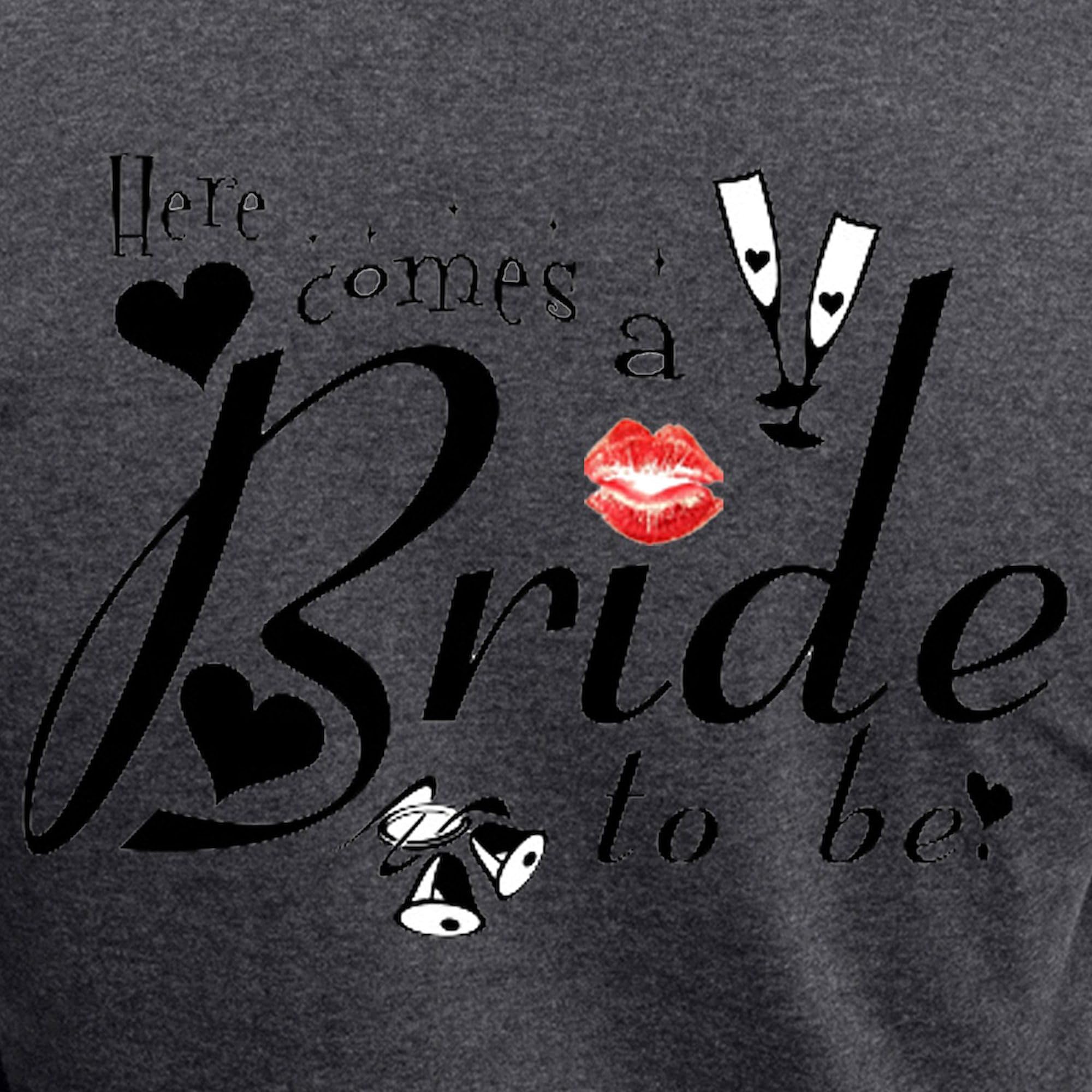 Bride To Be Women's Light Pajama Set - Charcoal Novelty Sleepwear for Bridal Shower, Bachelorette Party & Honeymoon | Comfortable Lounge Pajamas for Women