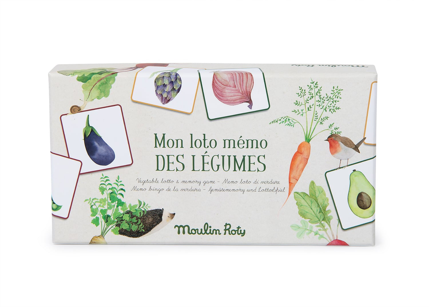 Garden Vegetable Lotto & Memory Game - Fun Educational Card Game for Kids - Perfect for Family Game Nights and Classroom Learning Activities