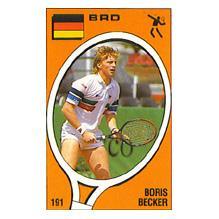 Boris Becker Panini Sticker Card - Vintage Tennis Collectible - Perfect for Sports Memorabilia Collections and Fan Gifts