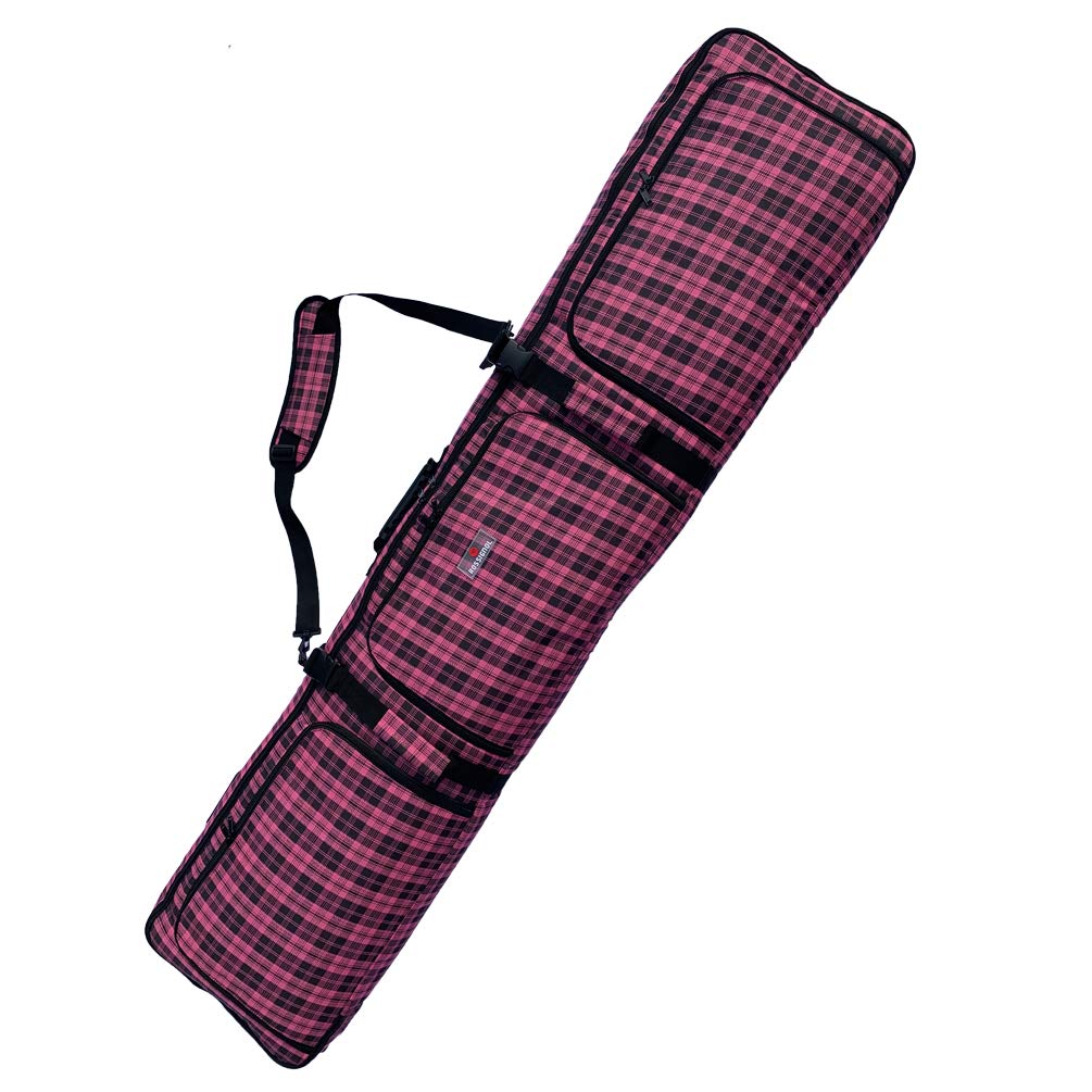 UNISTRENGH Waterproof Padded Snowboard Bag for Air Travel - Durable Multi-Compartment Snowboarding Gear Bag for Skis & Equipment | Perfect for Winter Sports, Ski Trips & Mountain Adventures