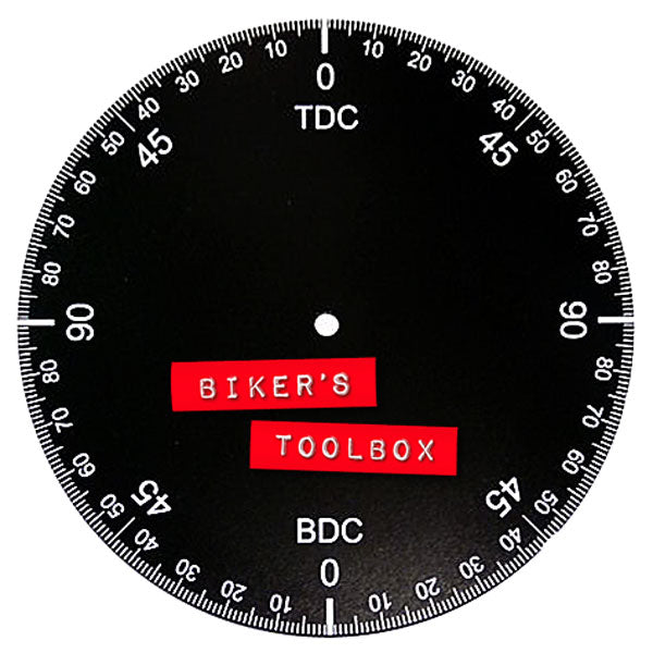 Graduated Timing Disc - High Precision Engine Timing Tool for Automotive Repair | Perfect for Mechanics, DIY Enthusiasts & Performance Tuning