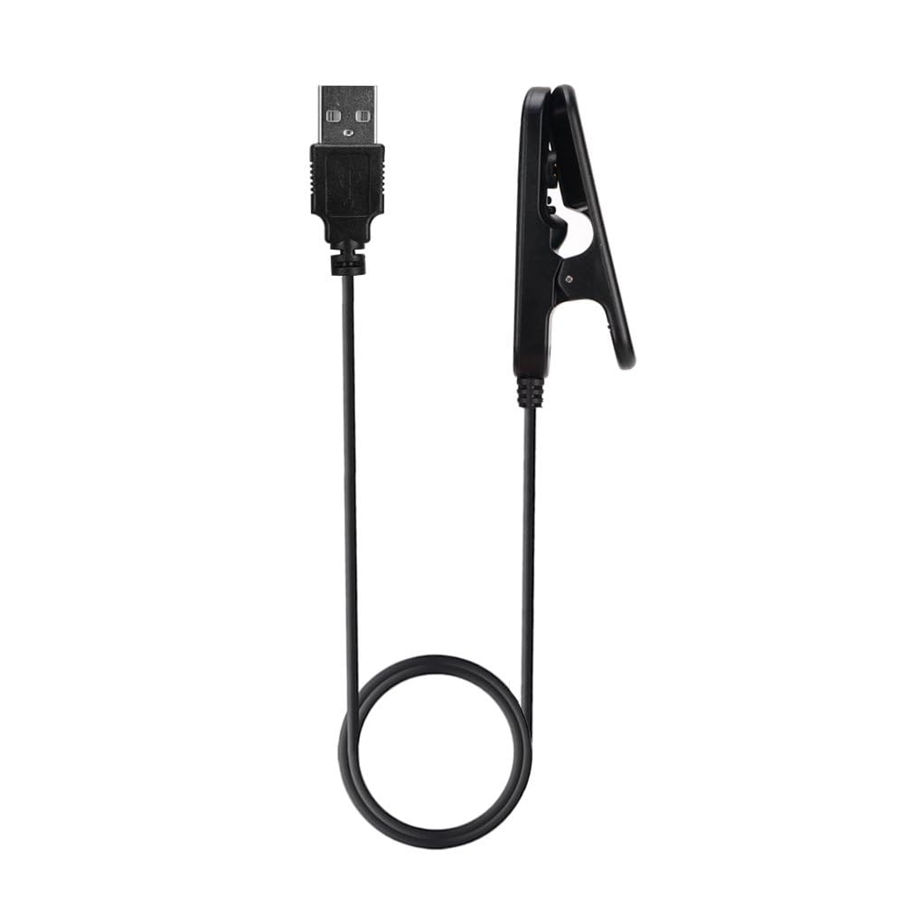 Original USB Replacement Charger for Polar Smart Watch V800 - 1M Charging Cable with Reset Function | Compatible with Polar V800 Fitness & Running Smartwatch for Home, Gym & Outdoor Use