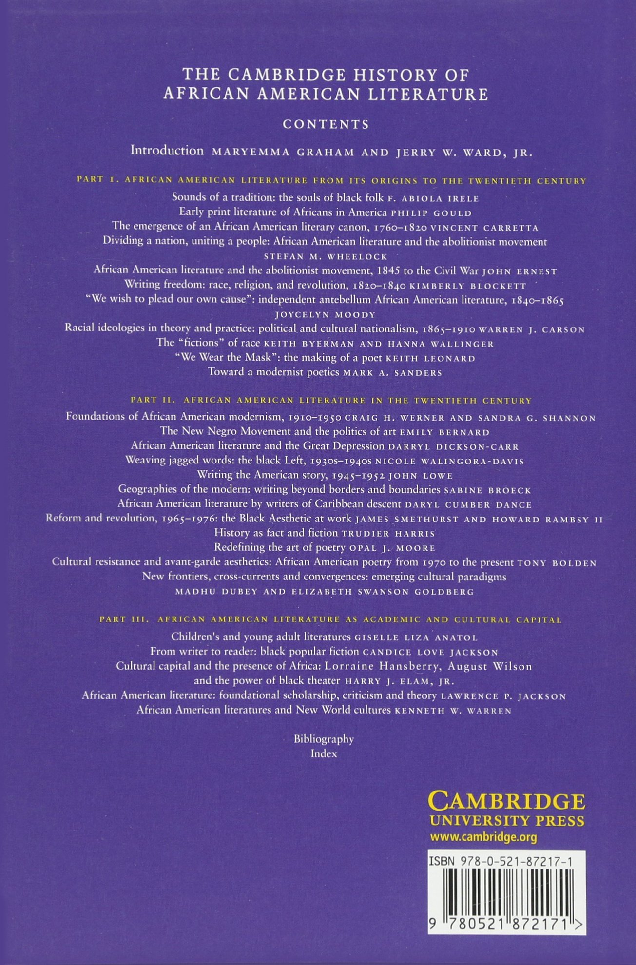 The Cambridge History of African American Literature - Comprehensive Literary Analysis & Historical Context | Perfect for Students, Scholars & Book Clubs