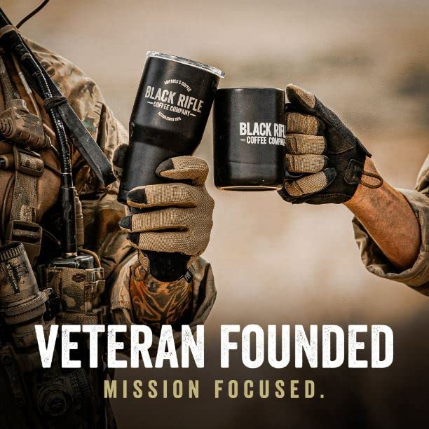 Black Rifle Coffee Company Spirit of 76 Medium Roast Ground Coffee - 18 Ounce Bag | Premium American Blend for Home Brewing, Camping & Office Use