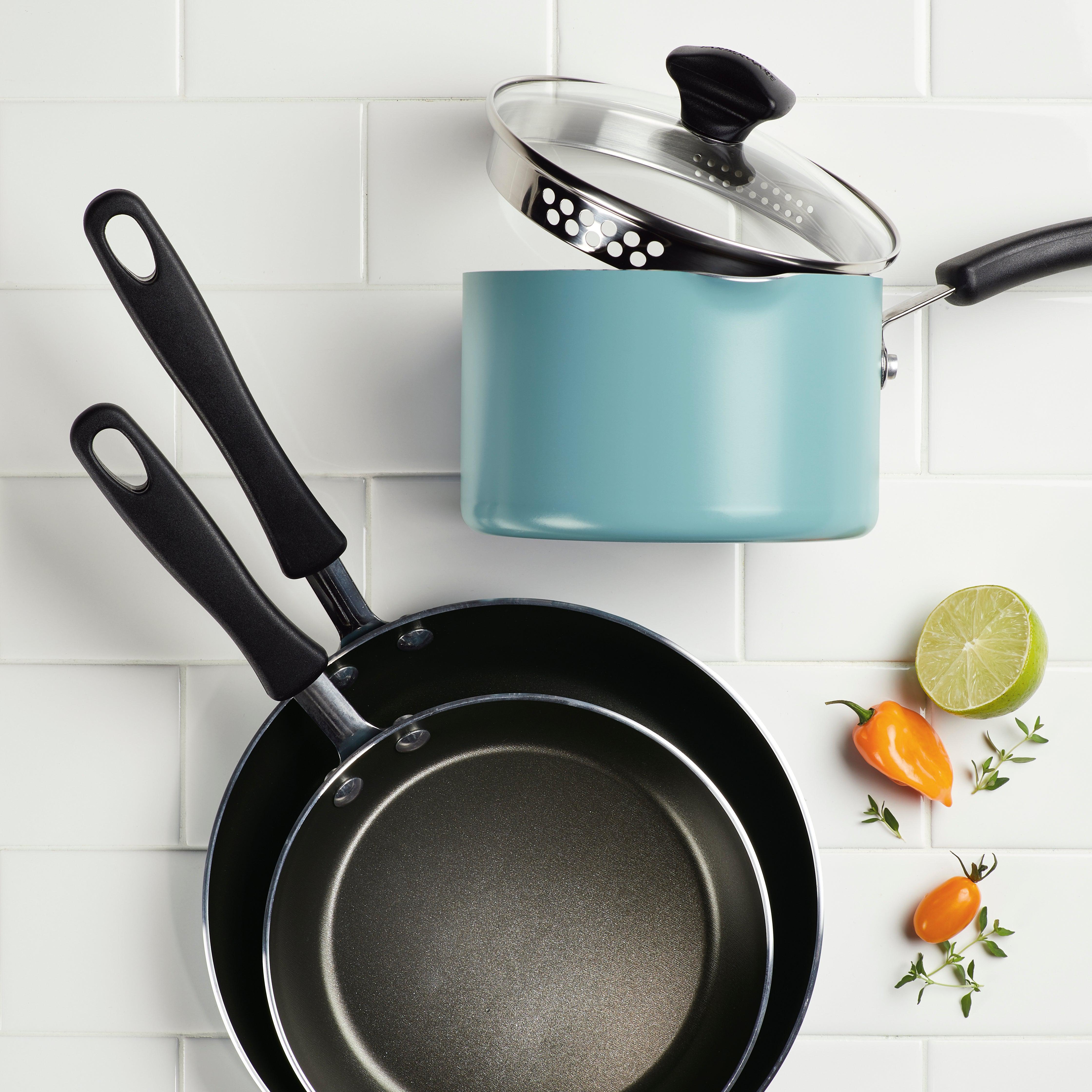 Cookstart 11 Inch Square Nonstick Deep Grill Pan for Stovetop & Oven - Perfect for Grilling Steaks, Chicken, Vegetables & More