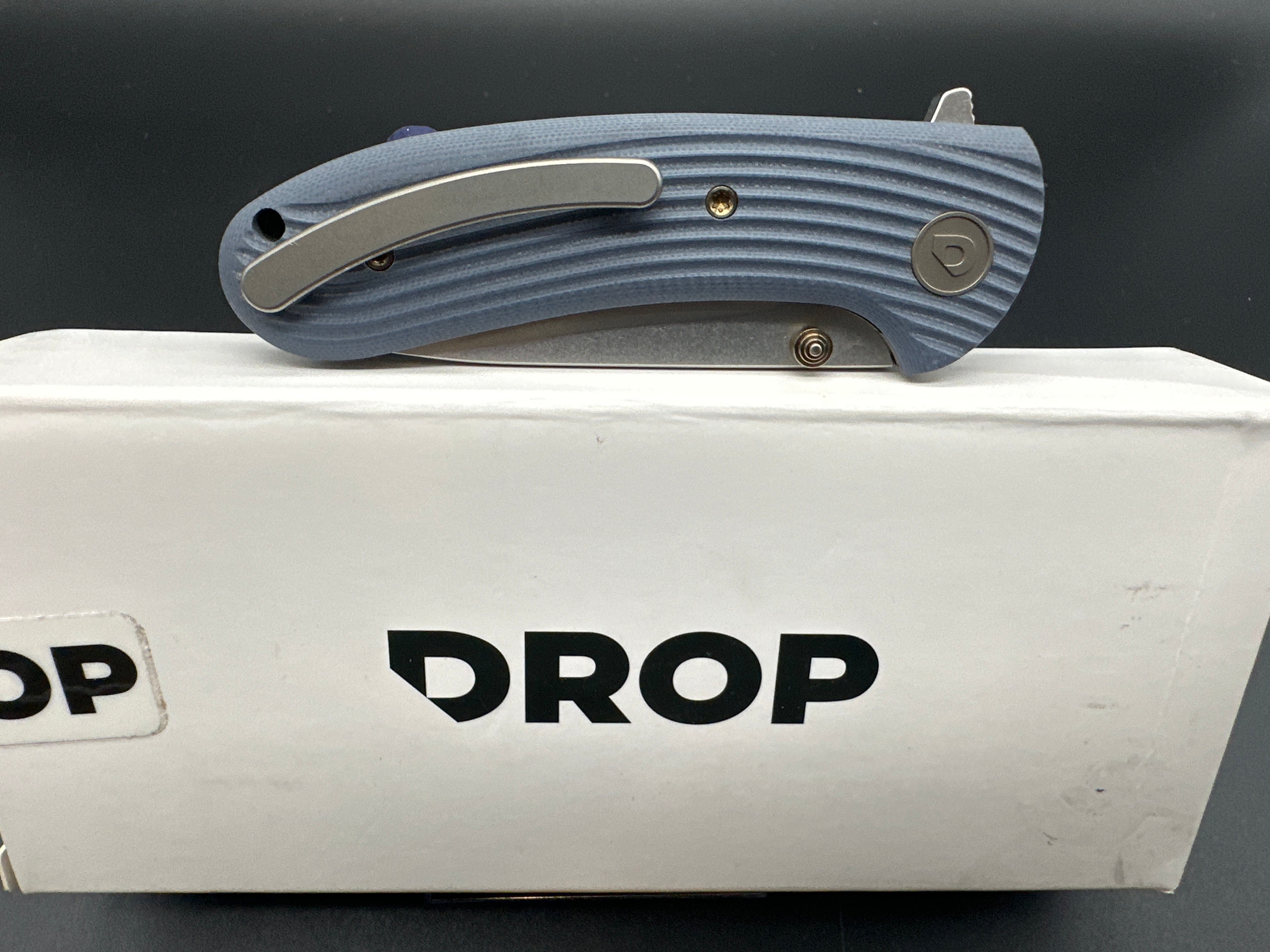 Drop Eric Ochs Lynx - Premium Hunting Knife with Sheath | Durable Outdoor Survival Knife for Camping, Hunting & Bushcraft