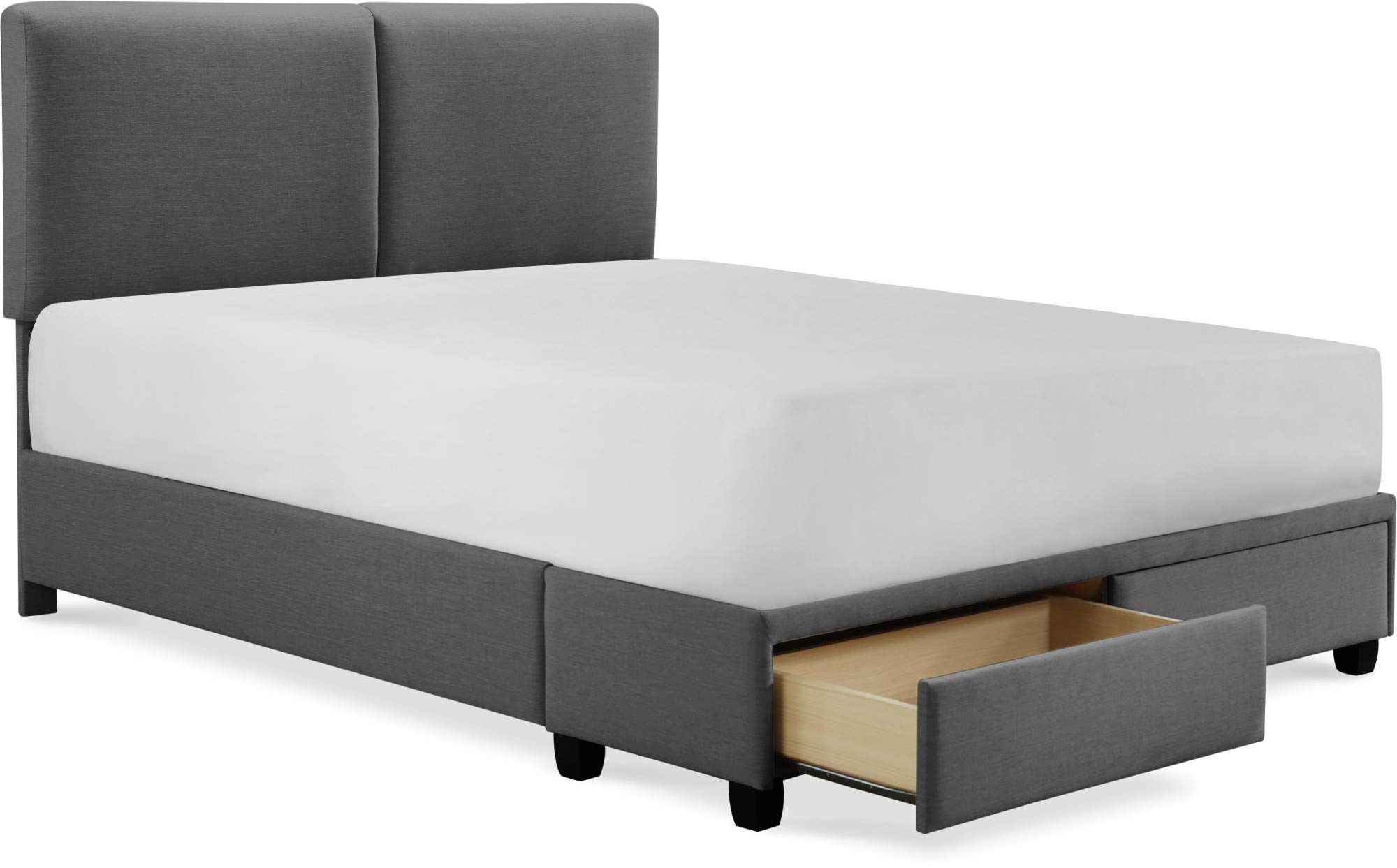 Finch Maxwell Upholstered Storage Bed Frame with 2 Large 29