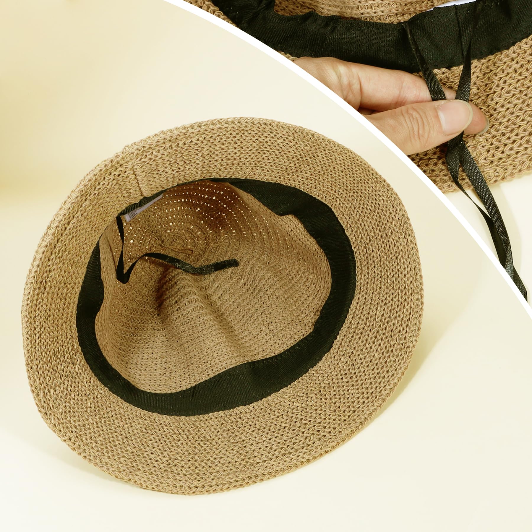 Stylish Women's Mesh Woven Bucket Hat - Breathable Crochet Sun Hat for Beach, Travel & Outdoor Activities | Trendy Packable Foldable Summer Hat for Women