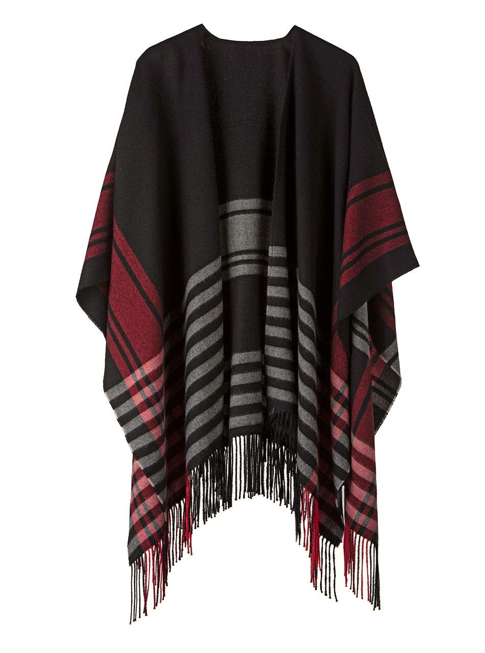 100% Baby Alpaca Wool Kimono Cardigan for Women - Ultra Soft Long Blanket Shawl Wrap - Perfect for Cozy Nights, Yoga, Travel & Loungewear