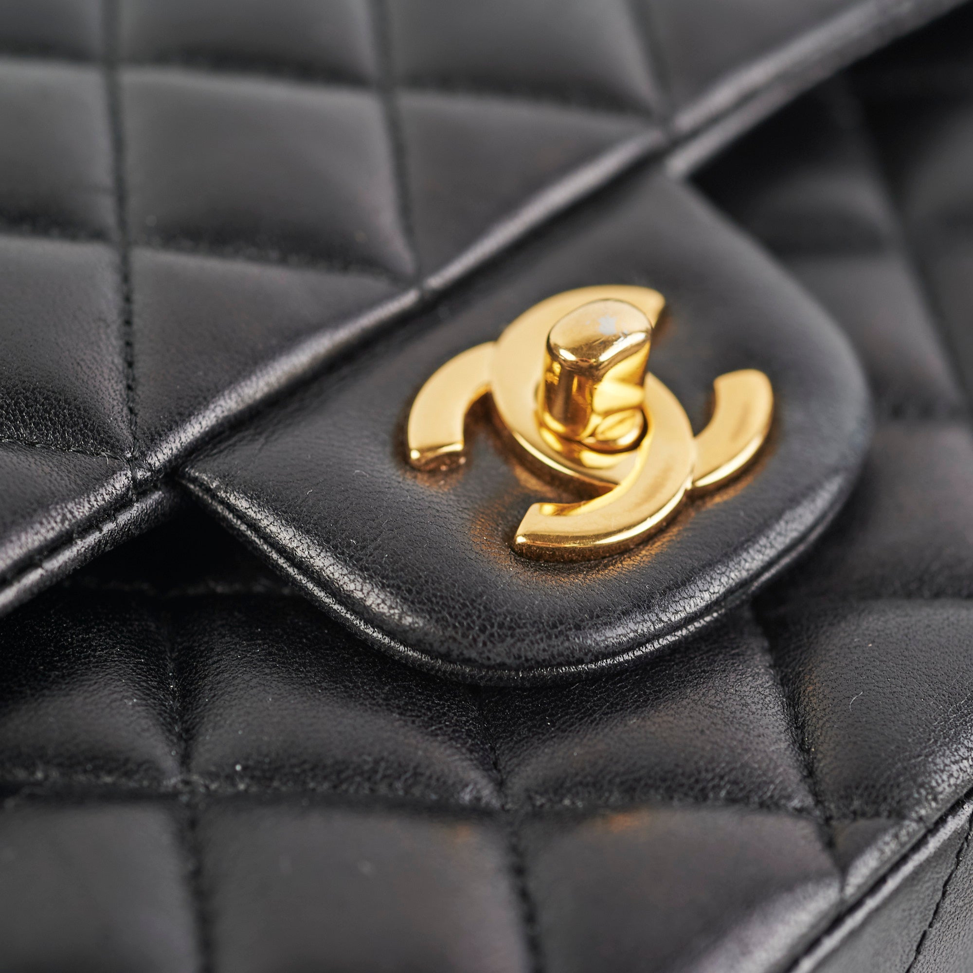 Chanel Classic Double Flap Bag Medium/Large Size - Timeless Black Leather Handbag for Women | Perfect for Work, Evening Events & Luxury Gift Giving