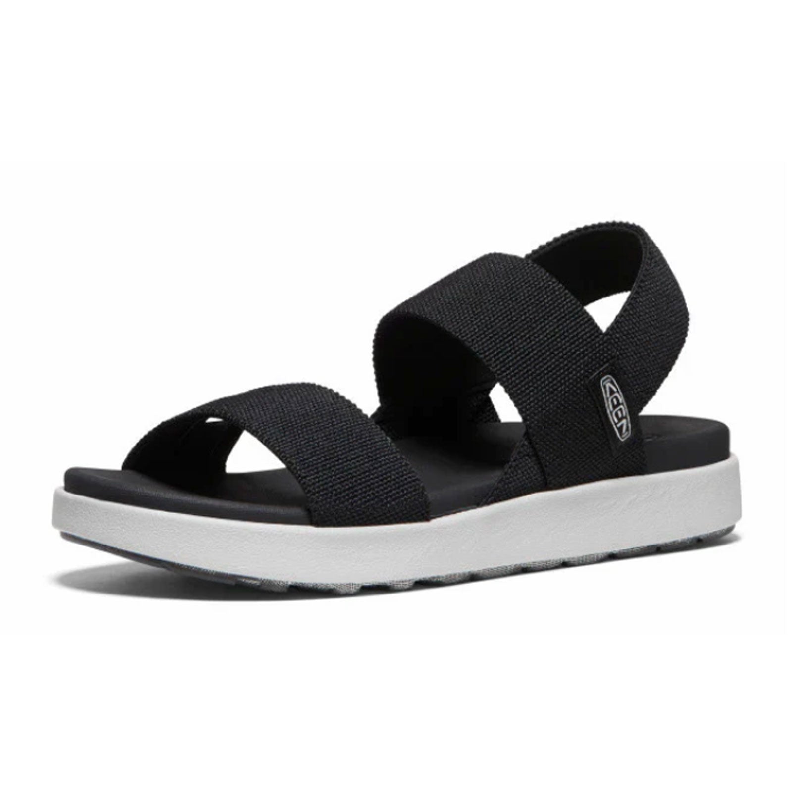 Keen Elle Backstrap Sandal for Women - Comfortable Black Hiking Sandals with Arch Support | Perfect for Outdoor Adventures, Beach Walks & Summer Travel