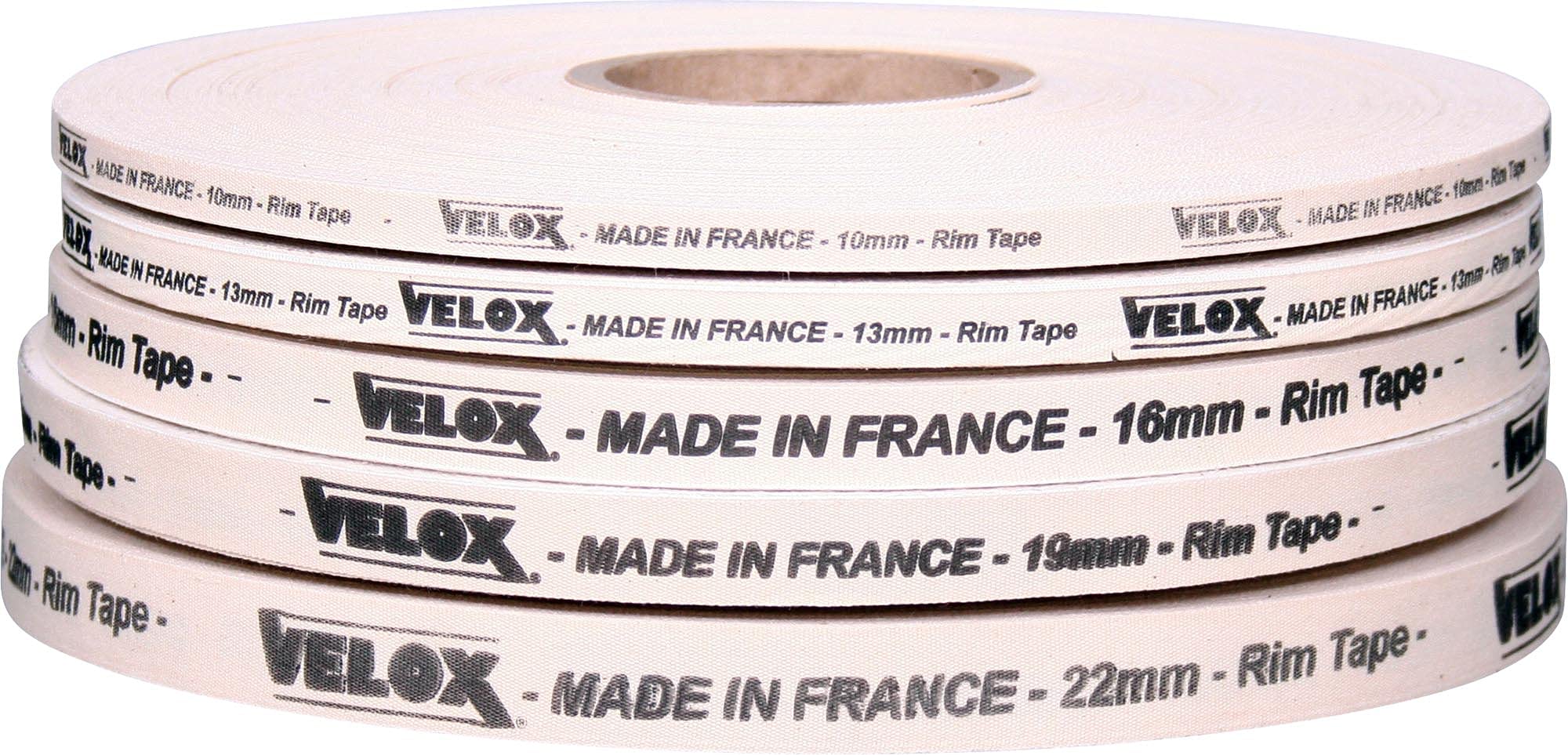 Velox 16mm Wide Bicycle Rim Tape - 100 Meter Roll Bulk (F160V00) - Durable Rim Protection for Road & Mountain Bikes, Perfect for Bike Shops & DIY Repairs