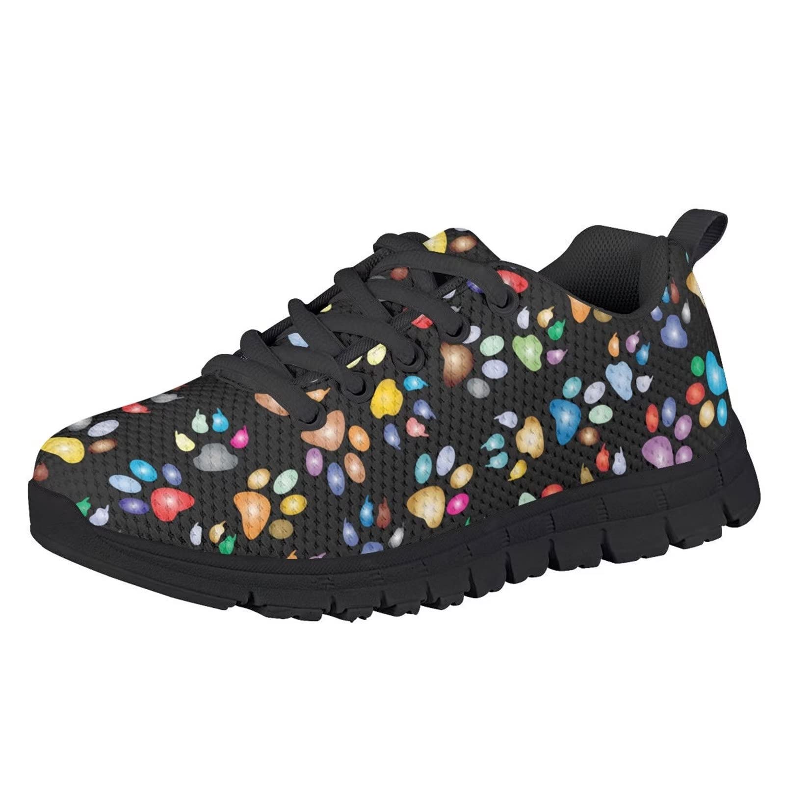 Leopard Print Running Shoes for Girls - Kids Comfortable Lightweight Walking Tennis Sneakers with Animal Skin Design - Perfect for School, Sports, and Outdoor Activities