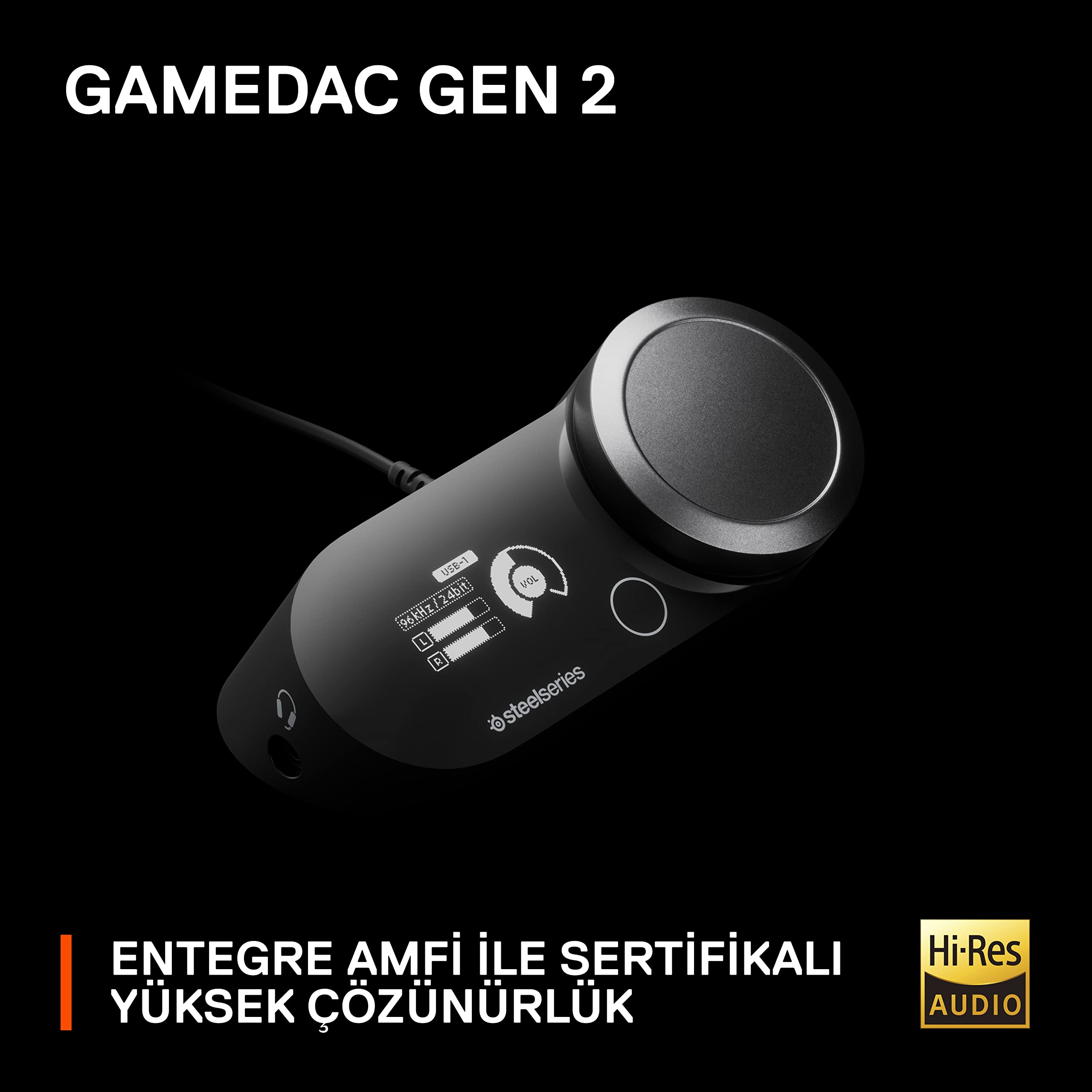 SteelSeries Arctis Nova Pro Multi-System Gaming Headset with Hi-Fi Drivers, Hi-Res Audio & 360° Spatial Sound | GameDAC Gen 2 | ESS Sabre Quad-DAC | Retractable Mic | for PC, PS5, PS4, Nintendo Switch | Perfect for Competitive Gaming & Immersive Entertainment